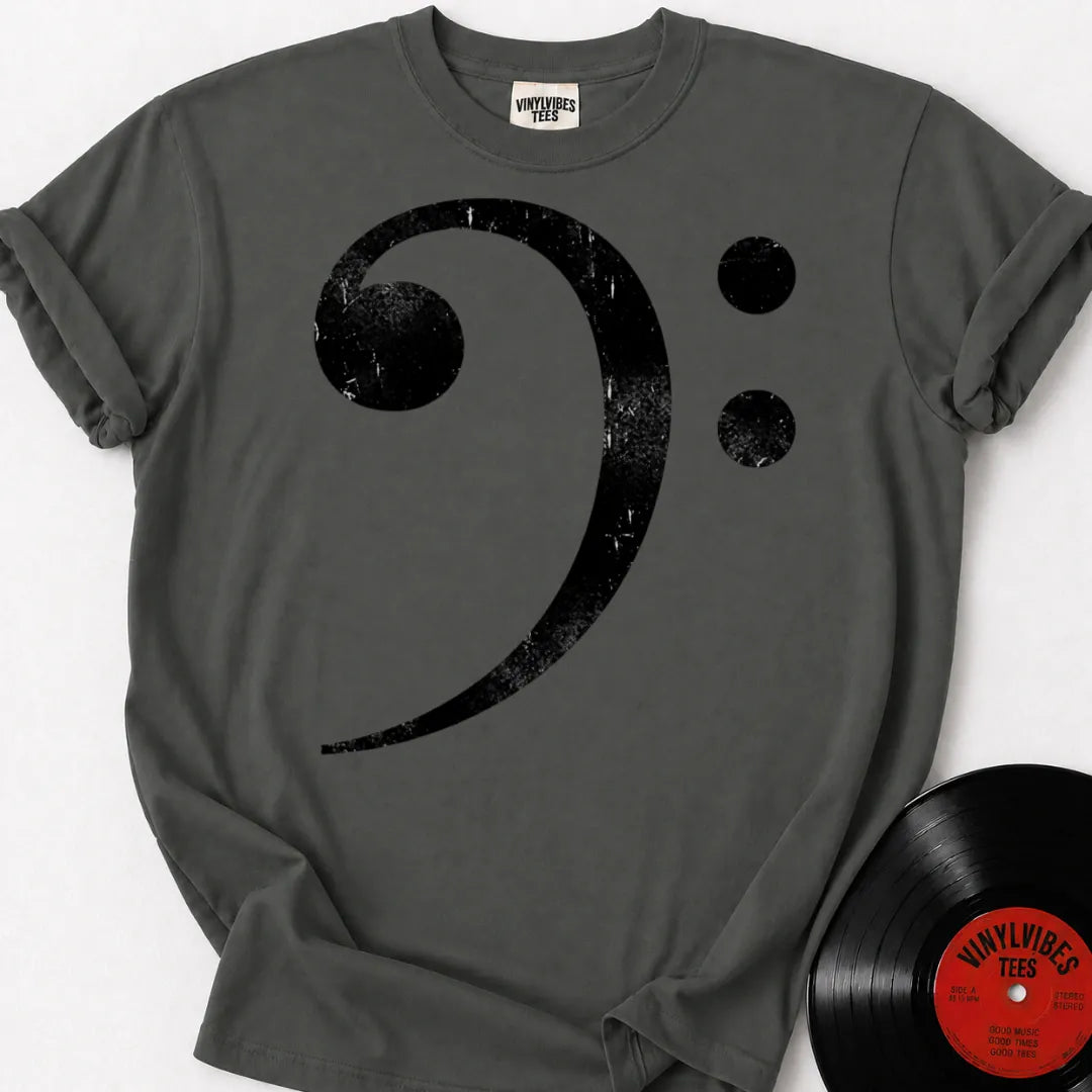 Printify T-Shirt Pepper / S Bass Clef Premium T-Shirt