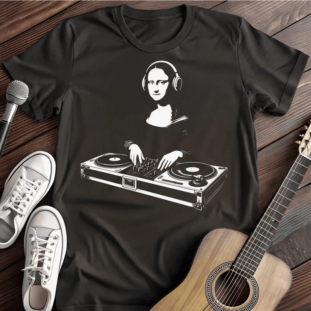Printify T-Shirt Black / S Dj Mona T Shirt