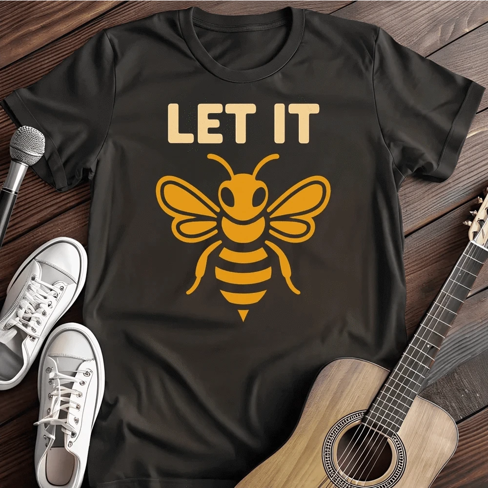 Printify T-Shirt Black / S Let It T Shirt