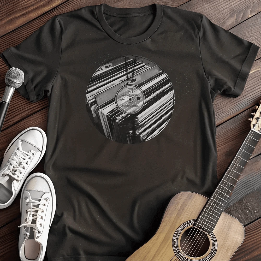 Printify T-Shirt Black / S Lp T Shirt