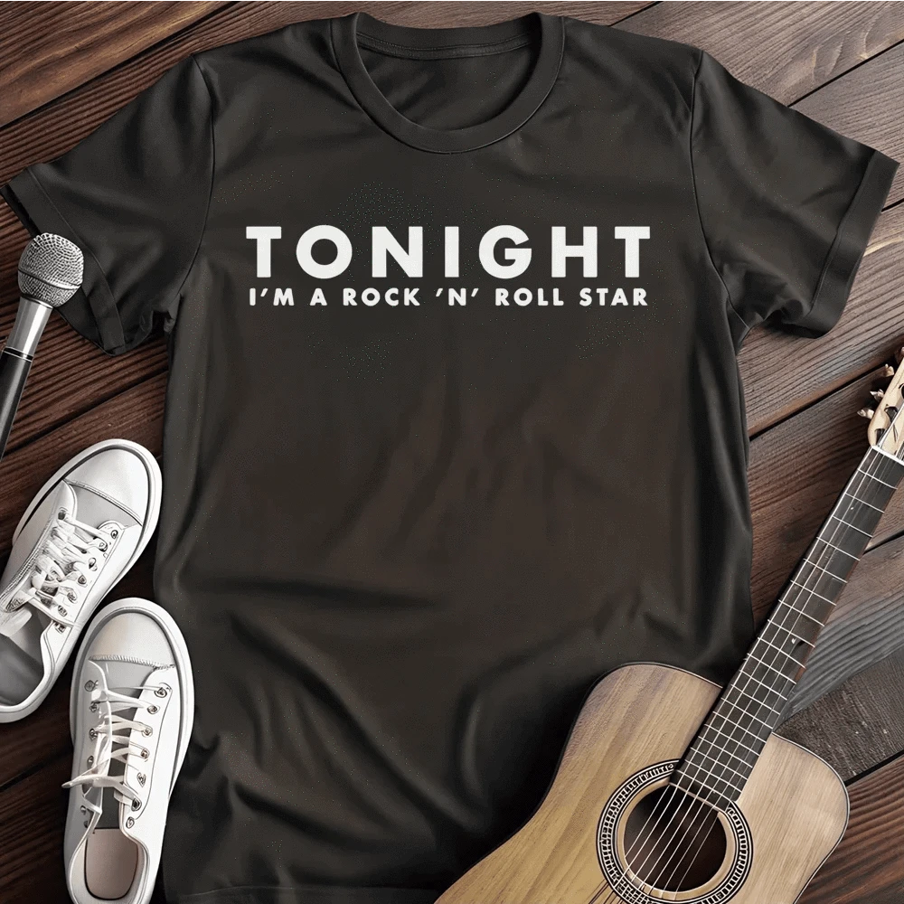 Printify T-Shirt Black / S Tonight T Shirt 2