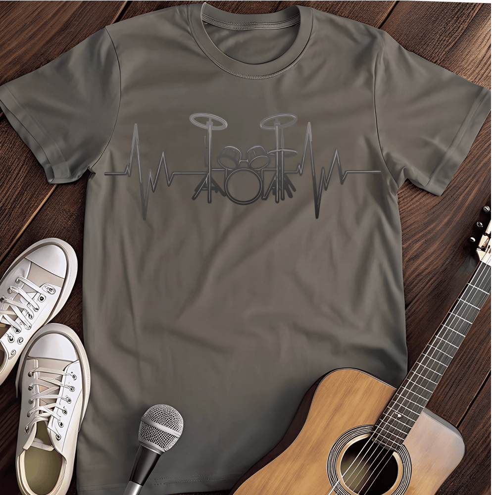 Printify T-Shirt Charcoal / S Rock Lifeline T-Shirt