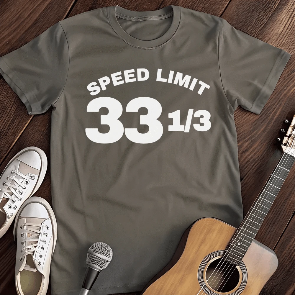 Printify T-Shirt Charcoal / S Speed Limit T Shirt 2
