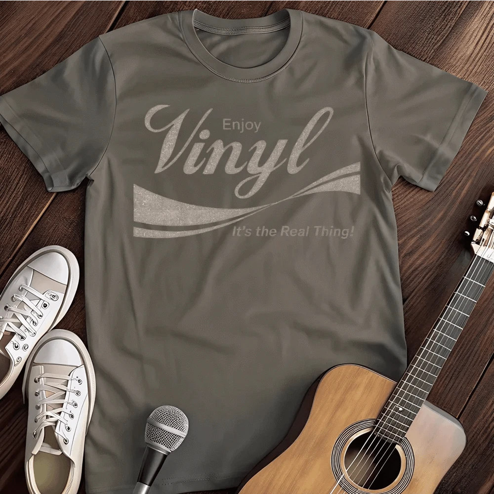 Printify T-Shirt Charcoal / S Vinyl Coke