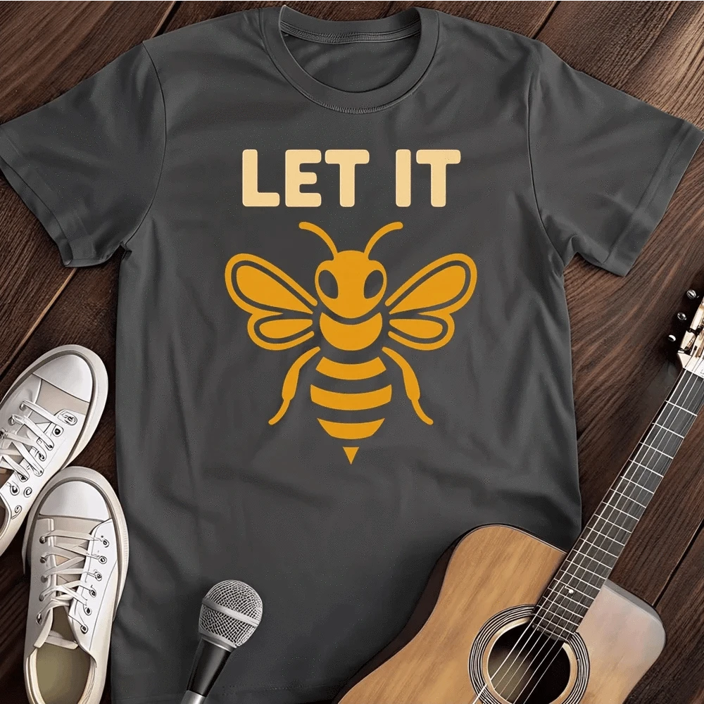 Printify T-Shirt Dark Heather / S Let It T Shirt