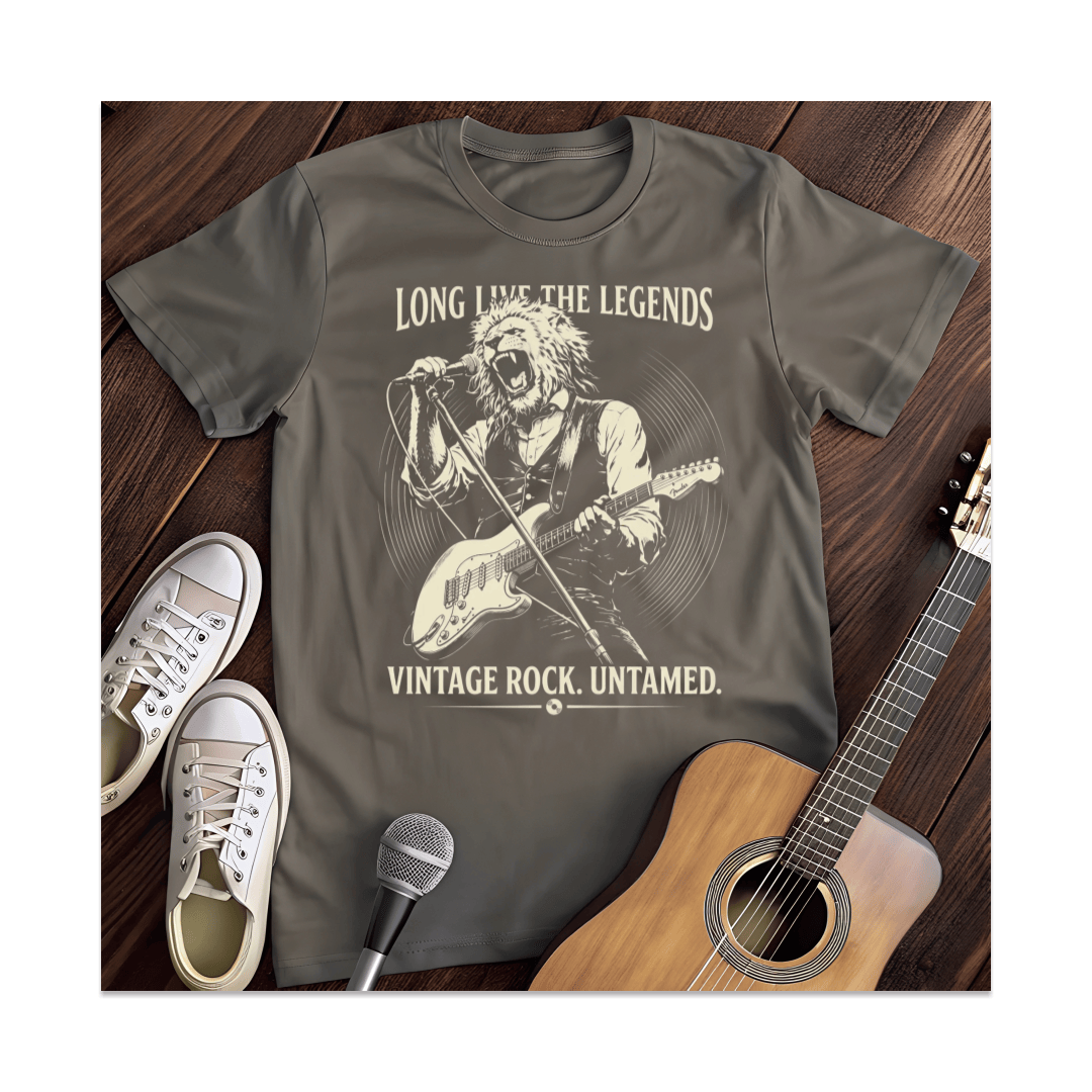 Printify T-Shirt Dark Heather / S Long Live The Legends T-Shirt
