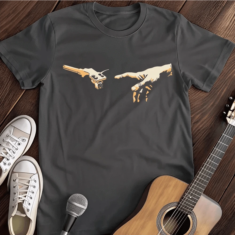 Printify T-Shirt Dark Heather / S Michelangelo Needle T Shirt