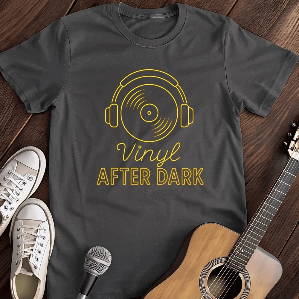 Printify T-Shirt Dark Heather / S Vinyl After T Shirt