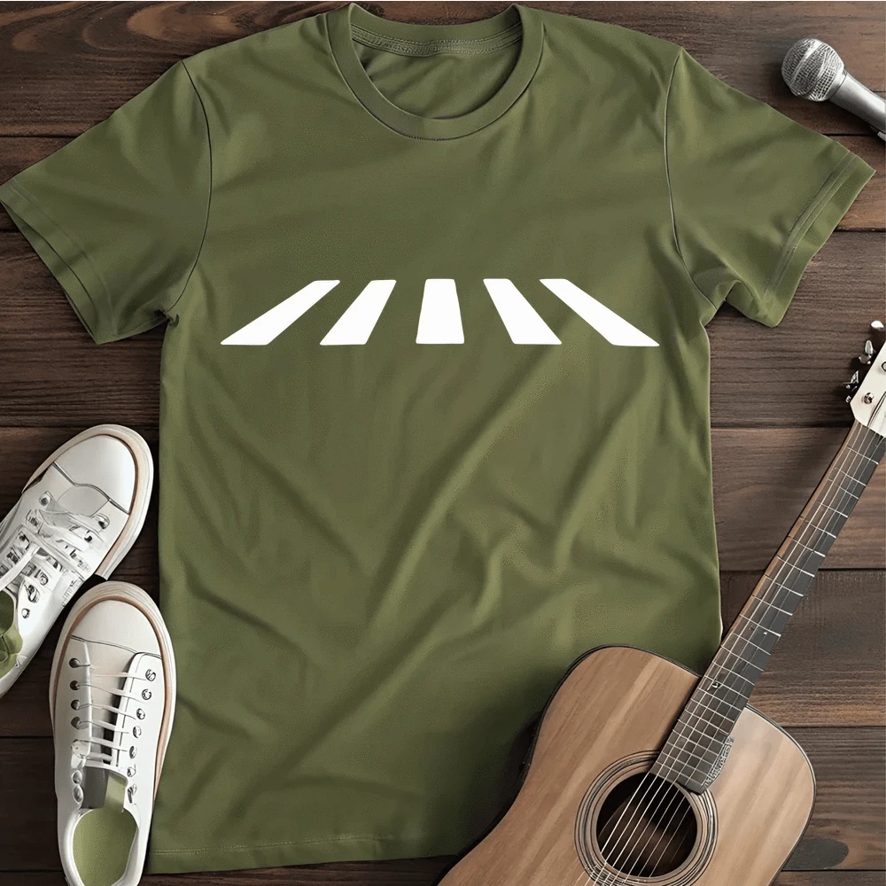 Printify T-Shirt Military Green / S Abbey T Shirt