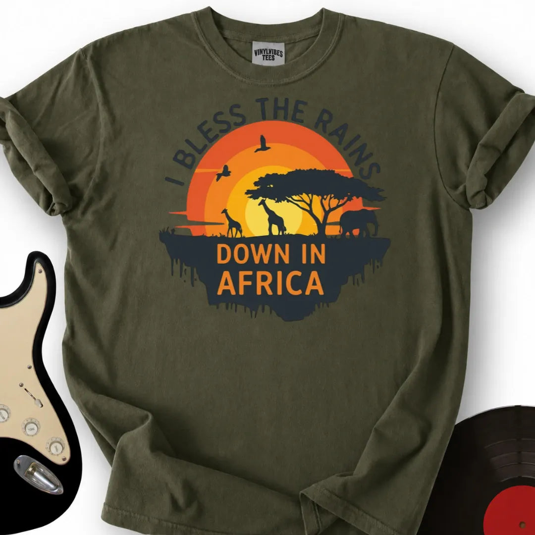 Printify T-Shirt Military Green / S Africa T-Shirt