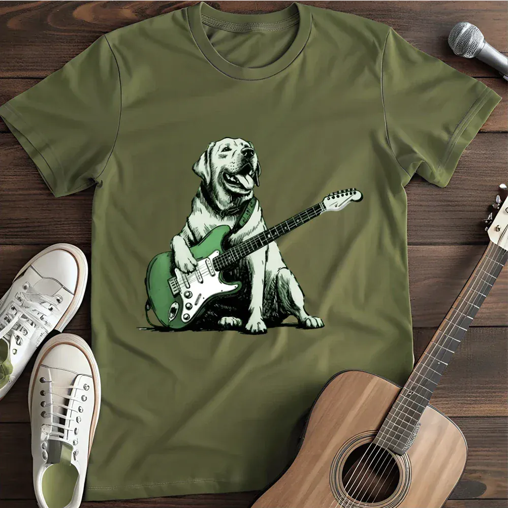 Printify T-Shirt Military Green / S Aint Nothin But A Hound Dog T Shirt