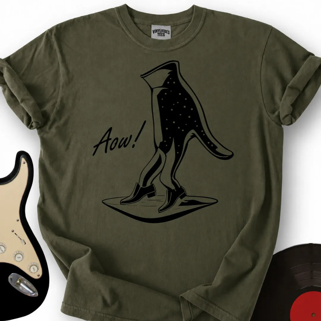 Printify T-Shirt Military Green / S Aow! Glove T-Shirt