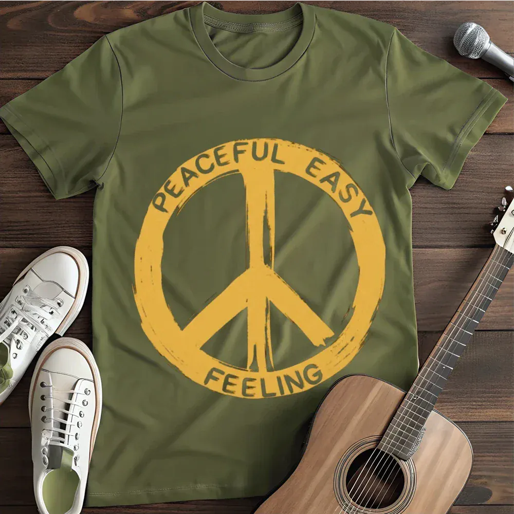 Printify T-Shirt Military Green / S Easy Feeling T Shirt