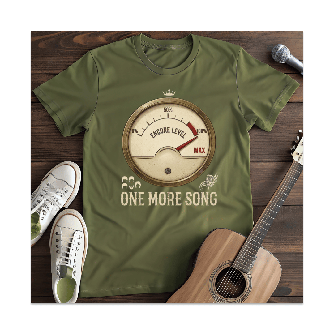 Printify T-Shirt Military Green / S Encore Level Max T-Shirt