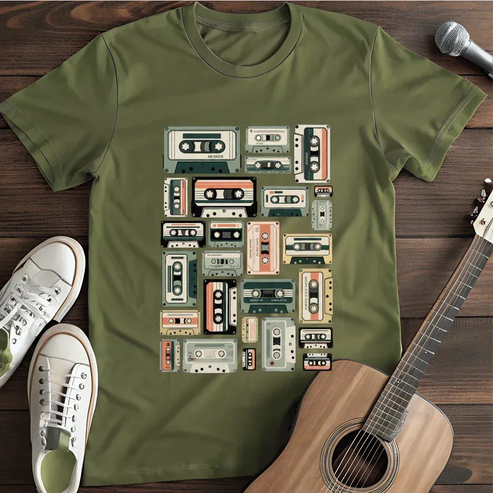 Printify T-Shirt Military Green / S Hear The Shirt T Shirt