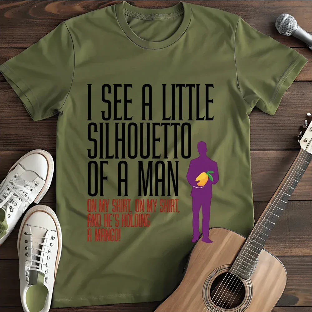 Printify T-Shirt Military Green / S Little Man T Shirt