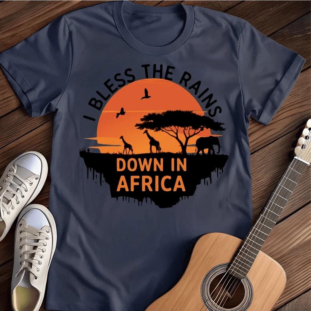Printify T-Shirt Navy / S Africa T Shirt