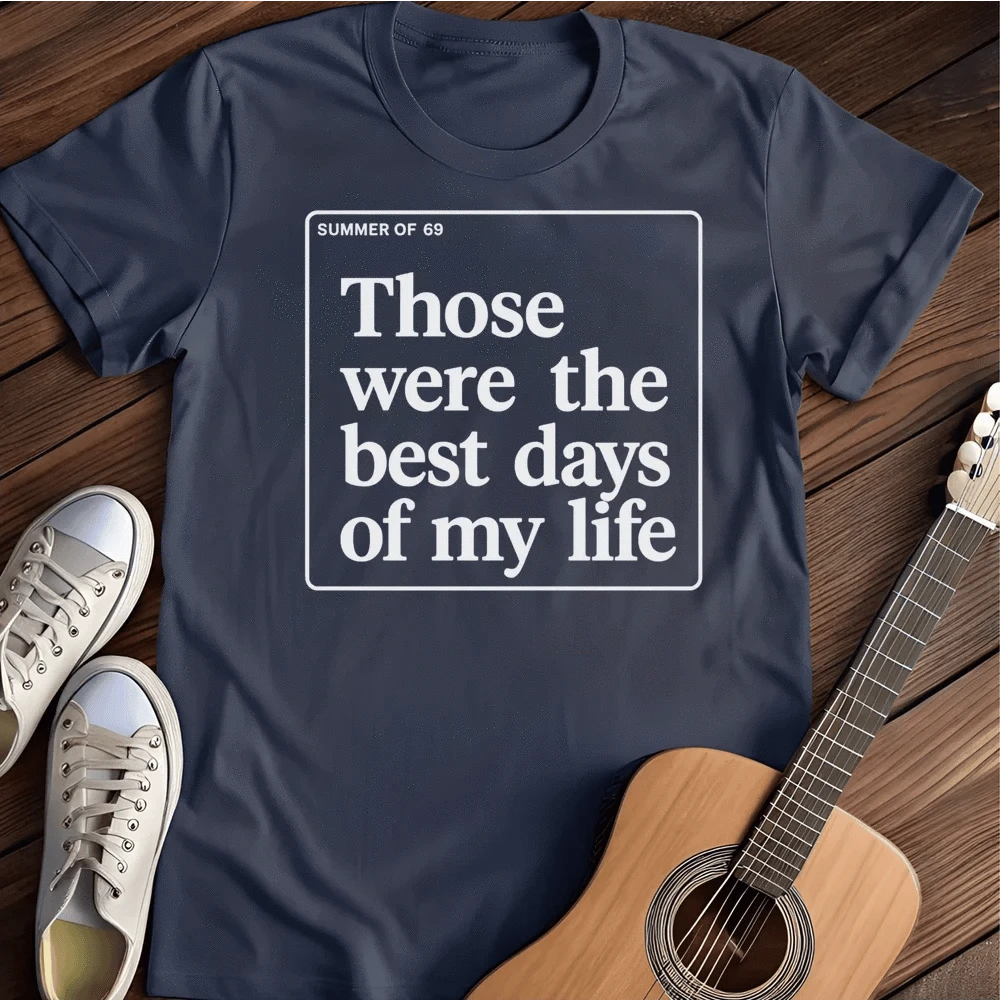 Printify T-Shirt Navy / S Summer Of 69 T Shirt