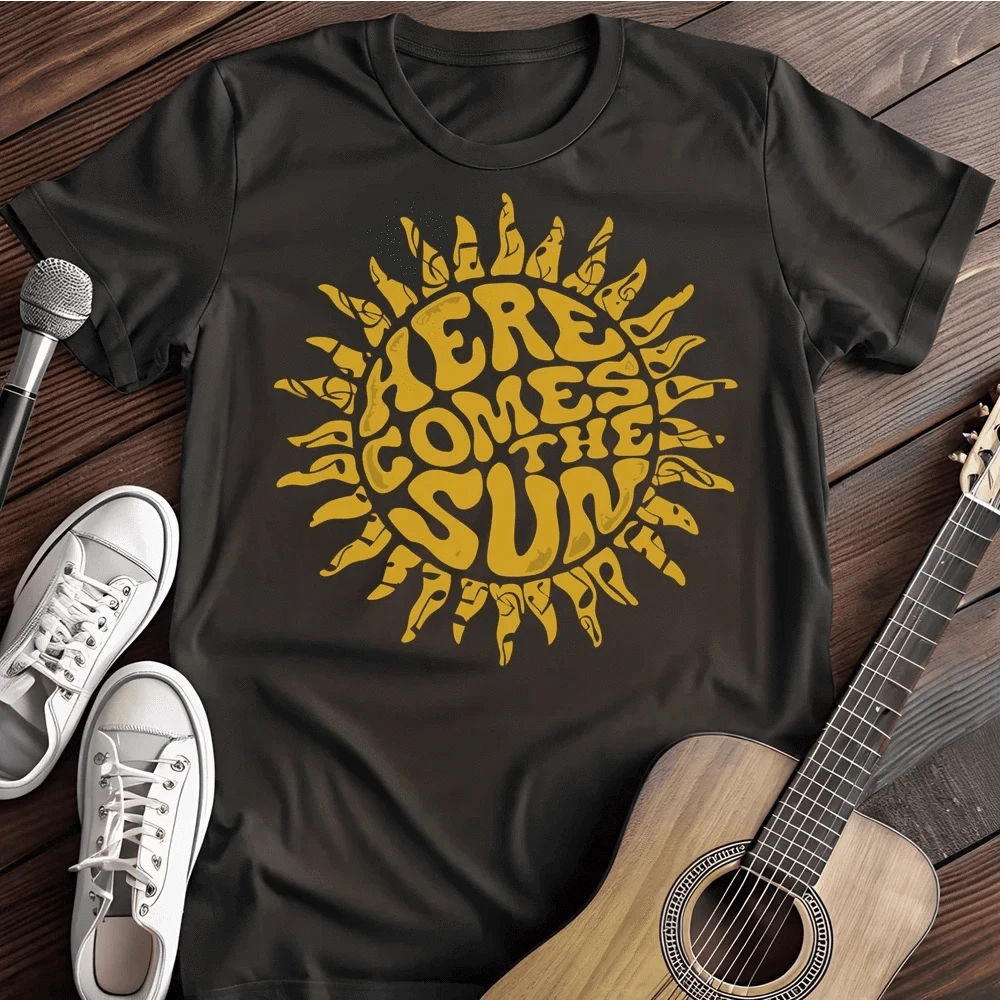 Printify T-Shirt S / Black Here Comes T-Shirt