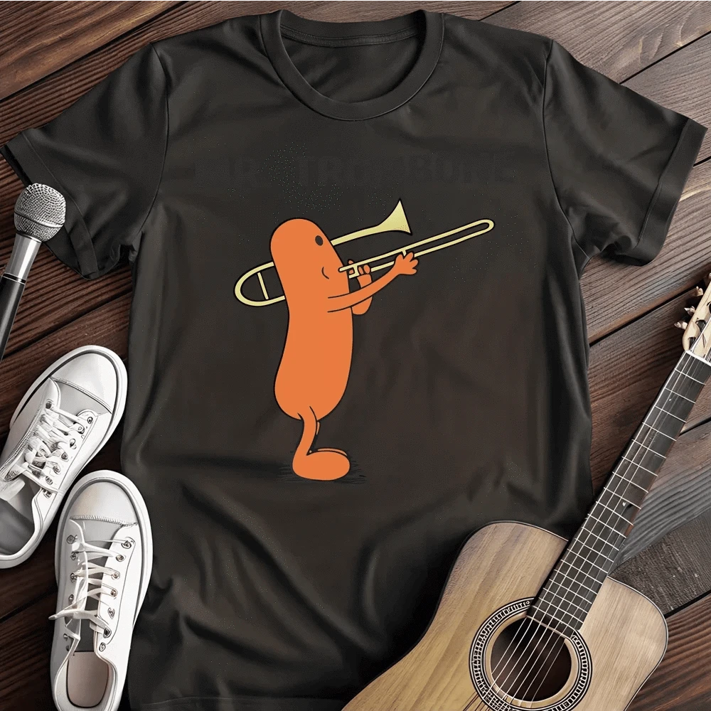 Printify T-Shirt S / Black Mr Trombone T-Shirt