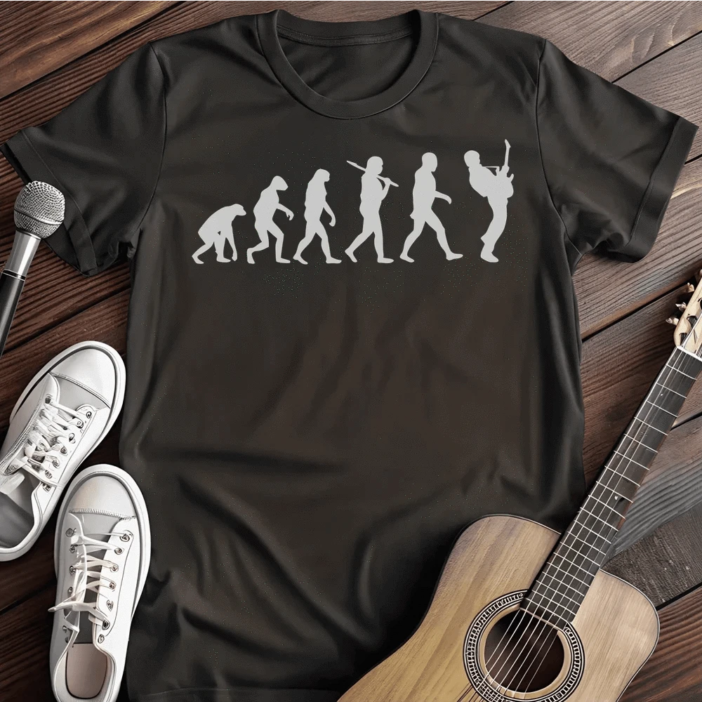 Printify T-Shirt S / Black Rock Evolution Grey T-Shirt