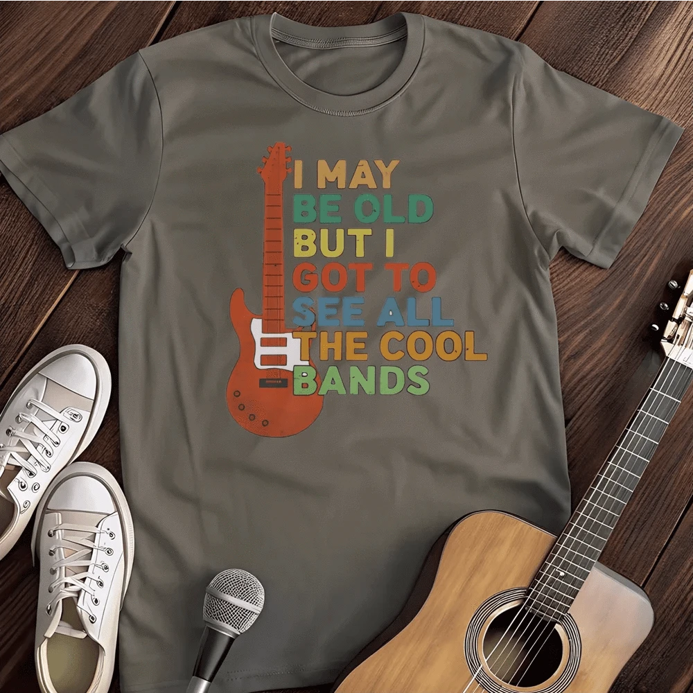 Printify T-Shirt S / Charcoal I May Be Old T Shirt