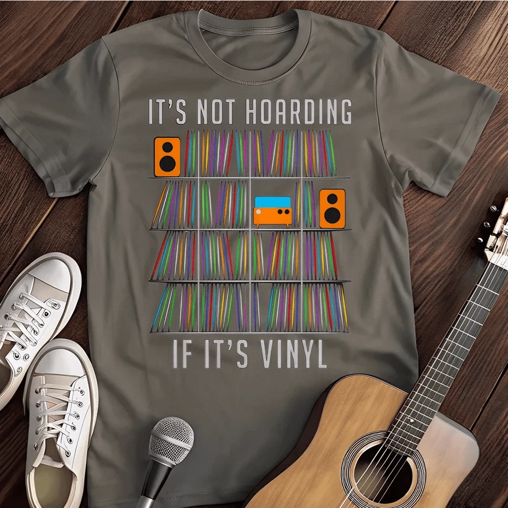 Printify T-Shirt S / Charcoal Its Not Hoarding T-Shirt