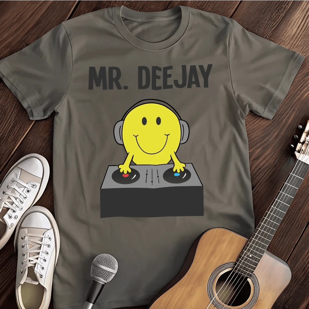 Printify T-Shirt S / Charcoal Mr Dj T-Shirt