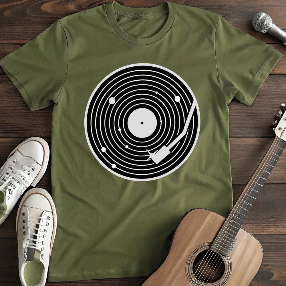 Printify T-Shirt S / Military Green Stellar Vinyl T-Shirt