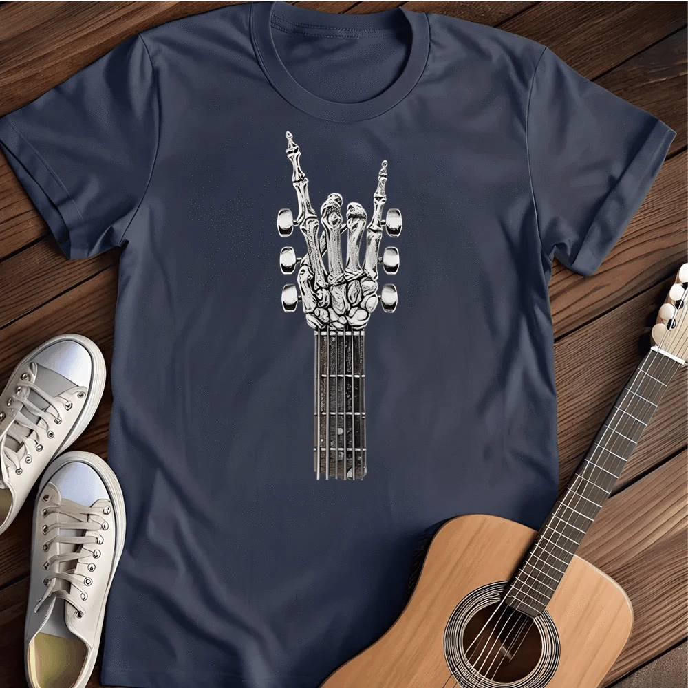 Printify T-Shirt S / Navy Rockneck T-Shirt