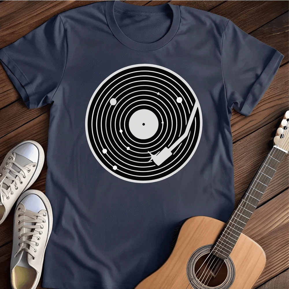 Printify T-Shirt S / Navy Stellar Vinyl T-Shirt
