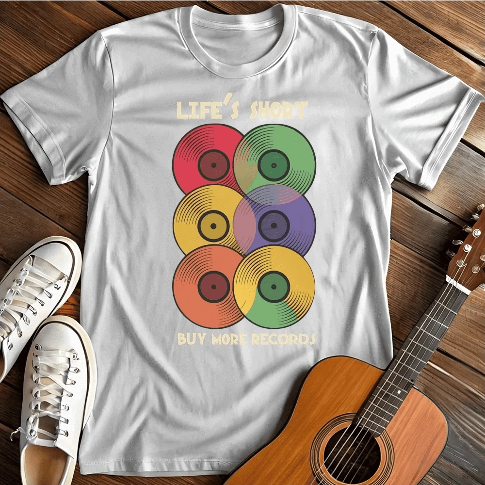 Printify T-Shirt S / White Buy More T-Shirt