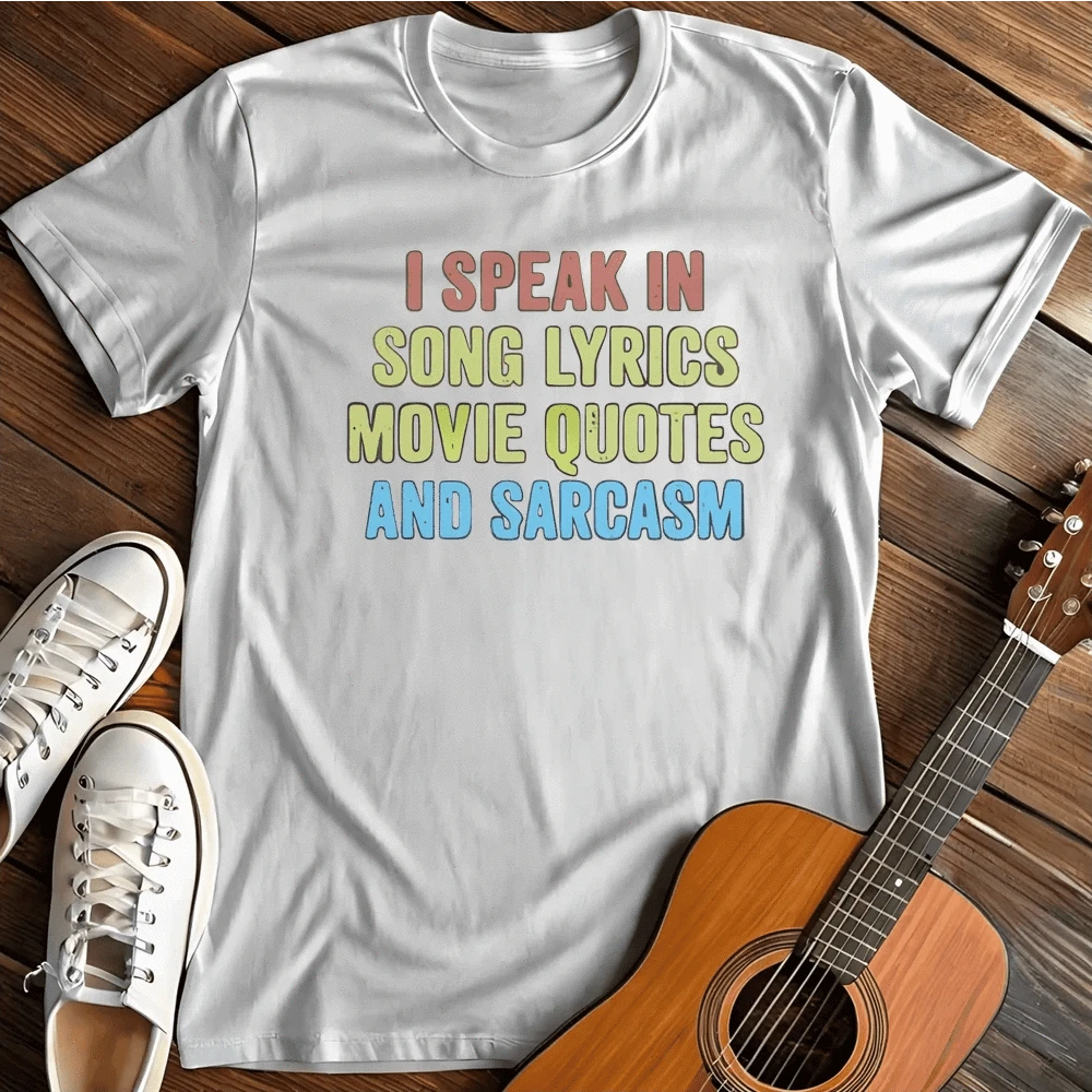 Printify T-Shirt S / White I Speak T Shirt