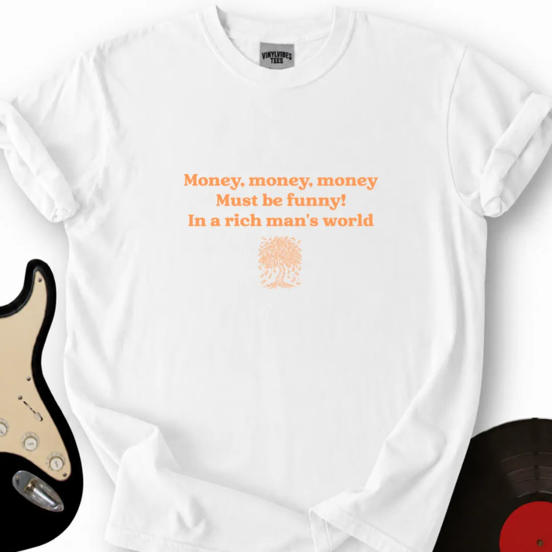 Printify T-Shirt S / White MONEY MONEY MONEY T-Shirt