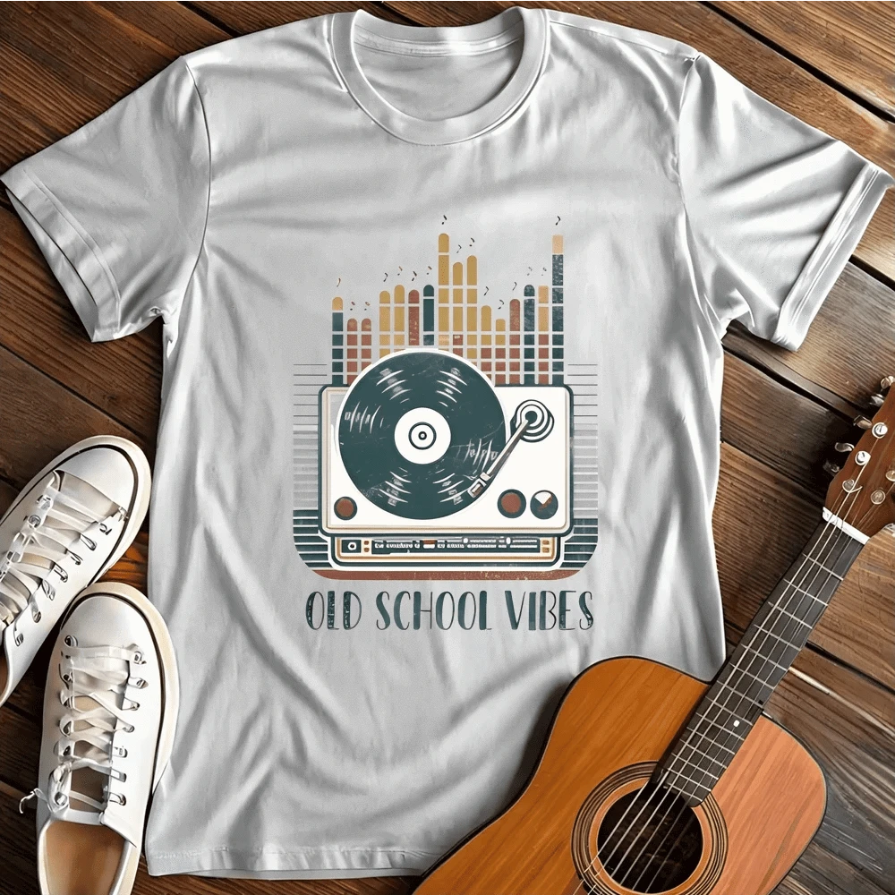 Printify T-Shirt S / White Old Skool Vibes T-Shirt