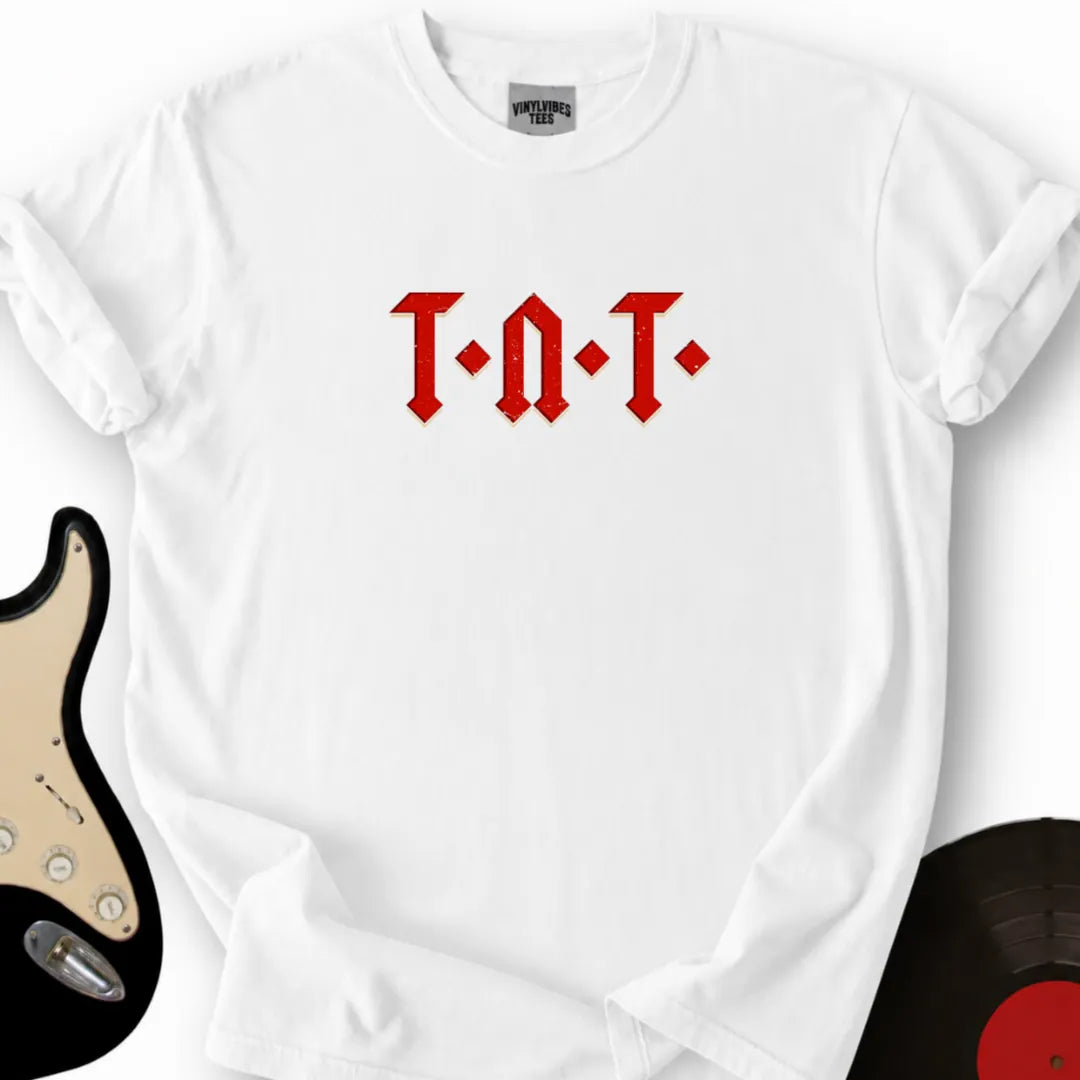 Printify T-Shirt S / White TNT T-Shirt