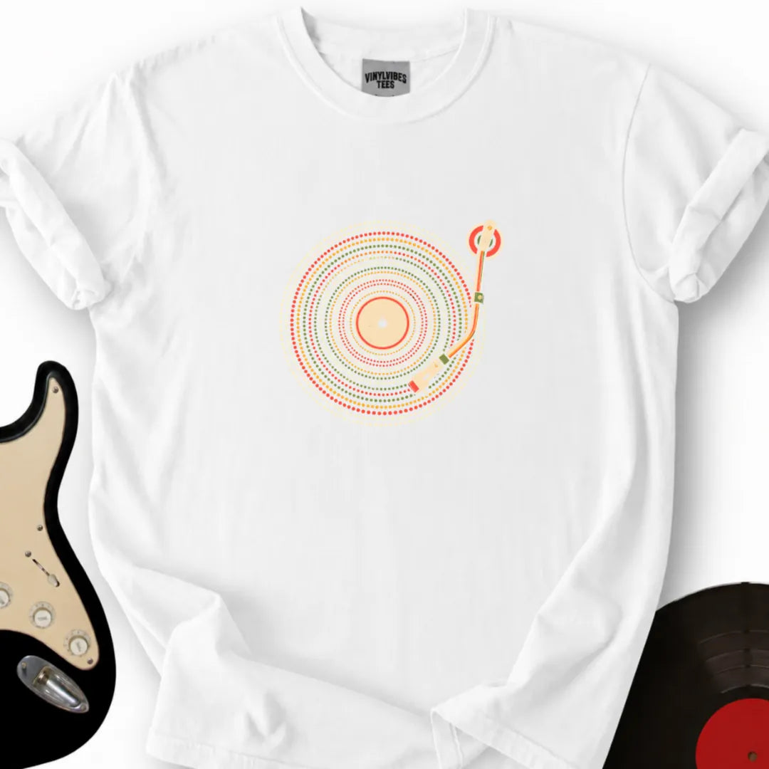 Printify T-Shirt S / White Vinyl Dots T-Shirt