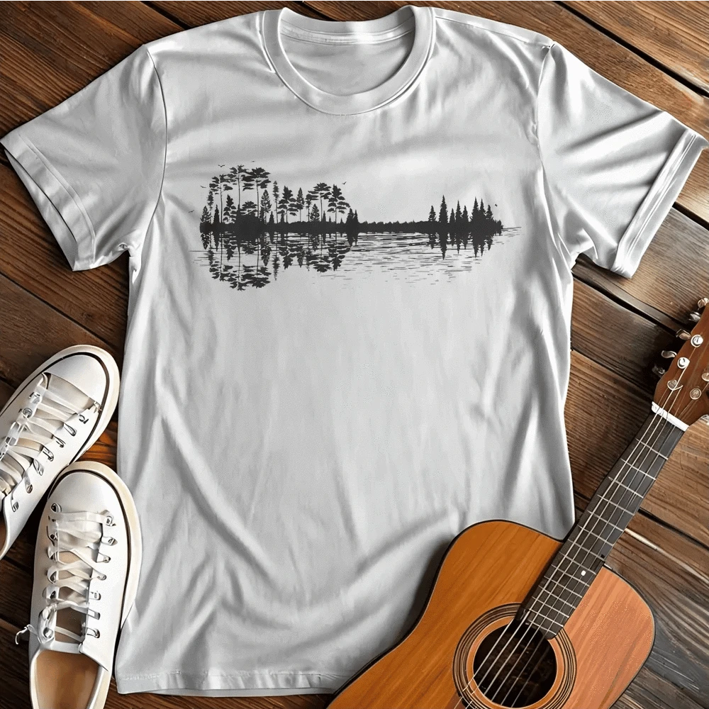 Printify T-Shirt White / S Black Forest T Shirt 2