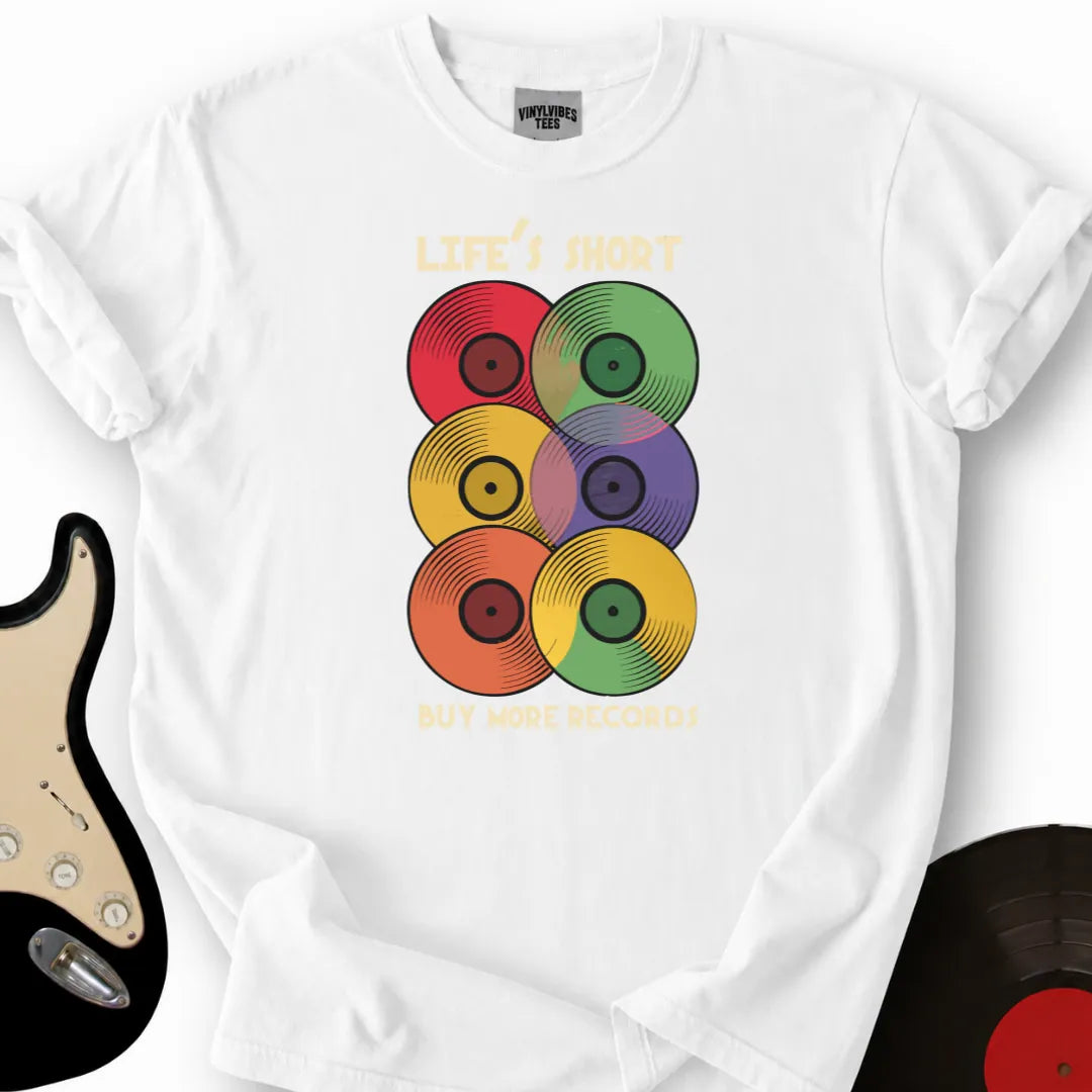 Printify T-Shirt White / S Buy More T-Shirts