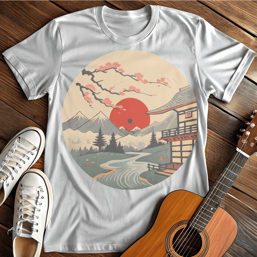 Printify T-Shirt White / S Japan Vinyl Tee T-Shirt