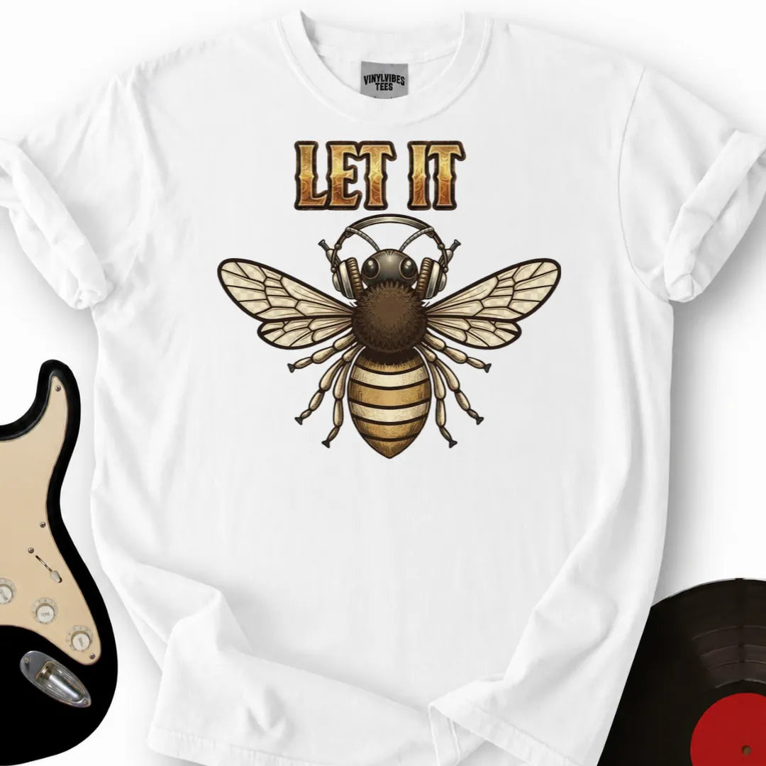 Printify T-Shirt White / S Let It Bee T-Shirt