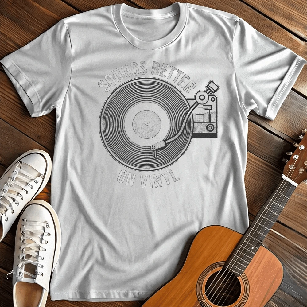 Printify T-Shirt White / S Sounds Better T Shirt