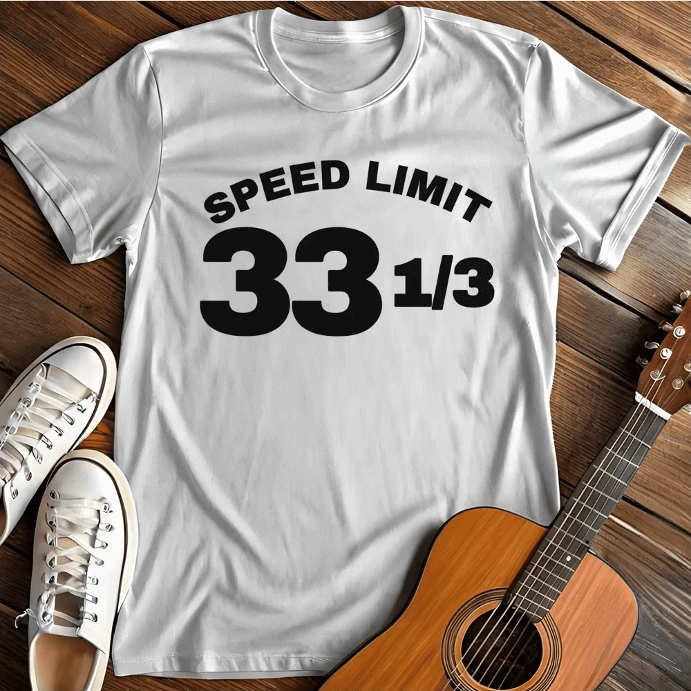 Printify T-Shirt White / S Speed Limit T Shirt 2