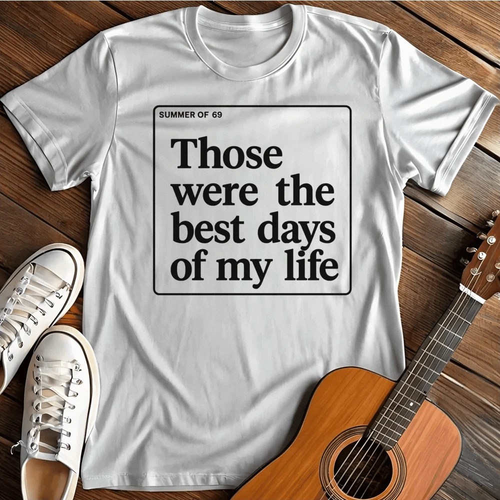 Printify T-Shirt White / S Summer Of 69 T Shirt