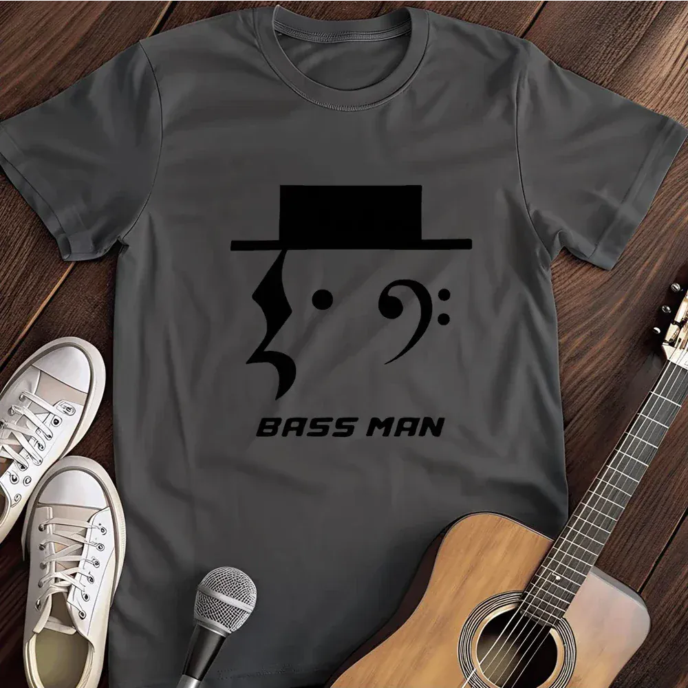 Printify T-Shirt Bass Man T Shirt