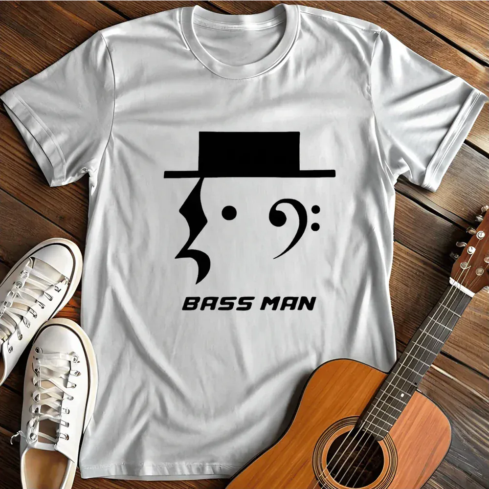 Printify T-Shirt Bass Man T Shirt