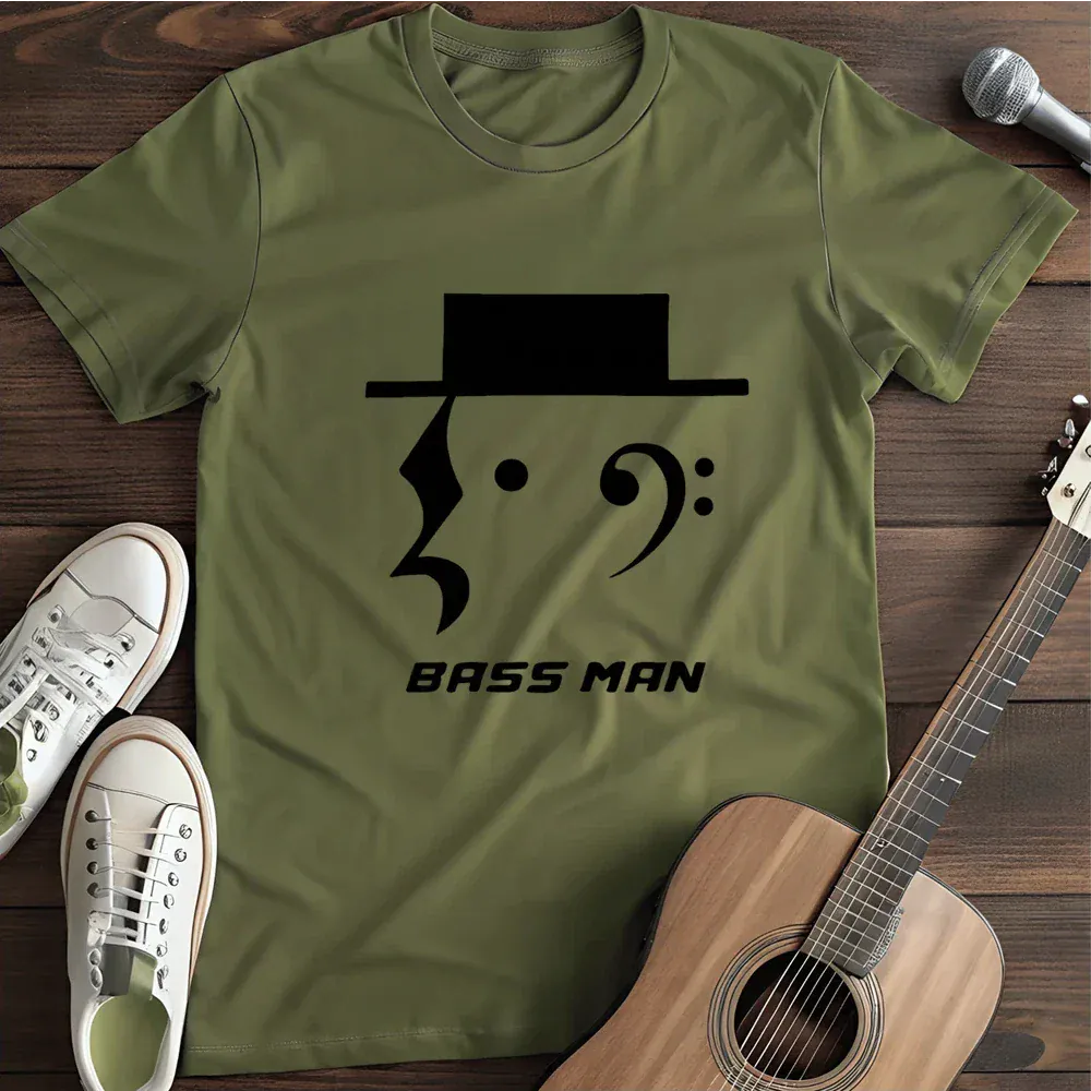 Printify T-Shirt Bass Man T Shirt