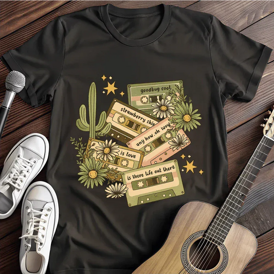 Printify T-Shirt Black / S 90 S Country Cassettes T Shirt