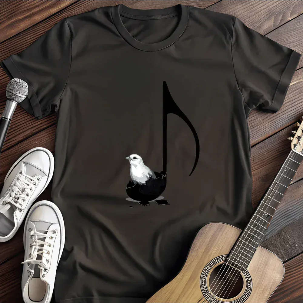 Printify T-Shirt Black / S A New Note T Shirt