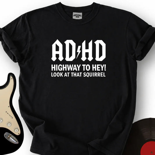 Printify T-Shirt Black / S Ad Hd T-Shirt
